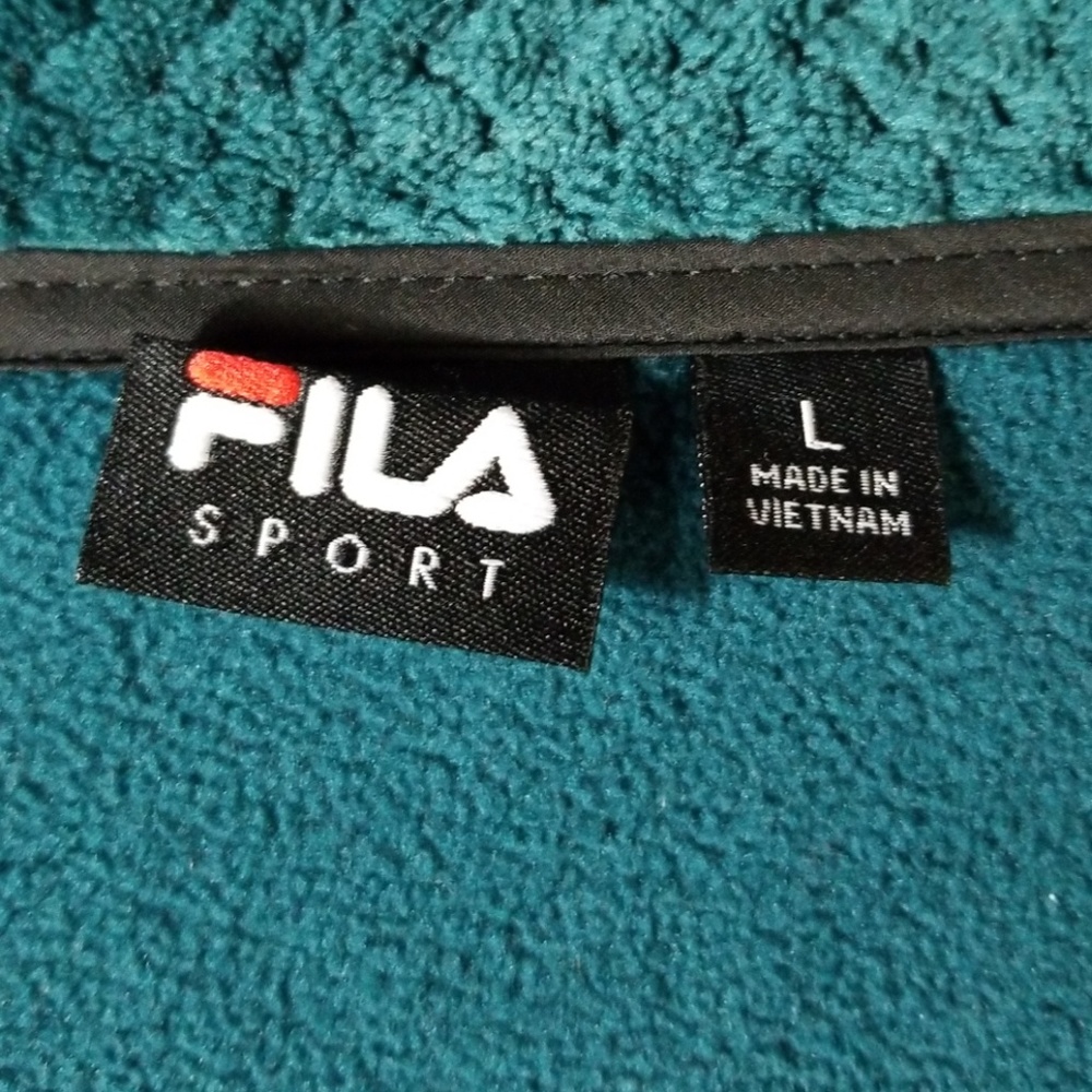 SOLD-Fila Sport Zip Up Jacket Sz L - Picture 4 of 5